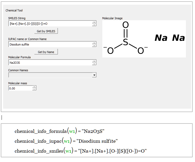 chemical tool